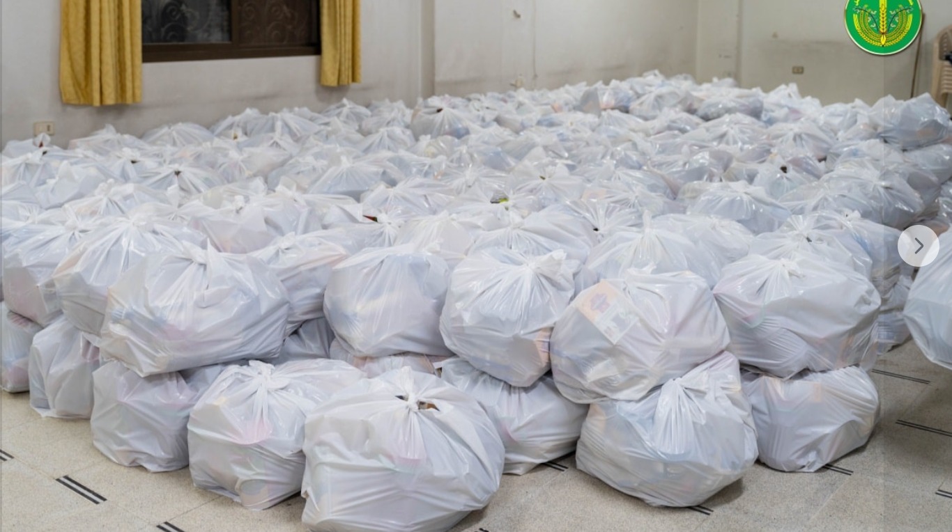 حالة تبرع- تجاوز عدد السلل الغذائية الرمضانية الموزعة 2300 سلة حتى الآن ضمن حملة رمضان الخير في تل الخير لهذا العام. 💚🍃